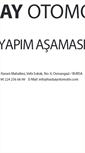 Mobile Screenshot of hasbayotomotiv.com